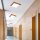 Plafonnier LED ERIN bois polyvalent carré