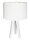 Lampe de table tripode Blanc Vert Bois 46cm Lampe pour enfants