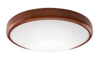 Plafonnier LED en bois Salon rond