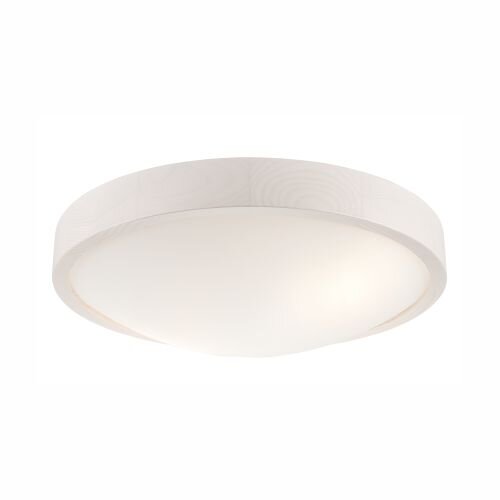 Plafonnier FERNLY Blanc Moderne rond Salon
