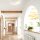 Plafonnier FERNLY Blanc Moderne rond Salon
