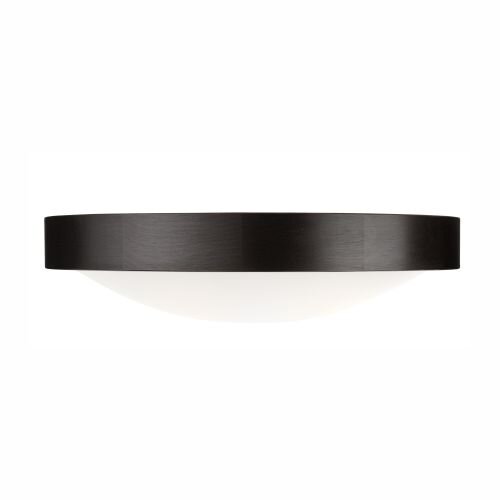 Plafonnier FERNLY Marron Moderne rond Salon