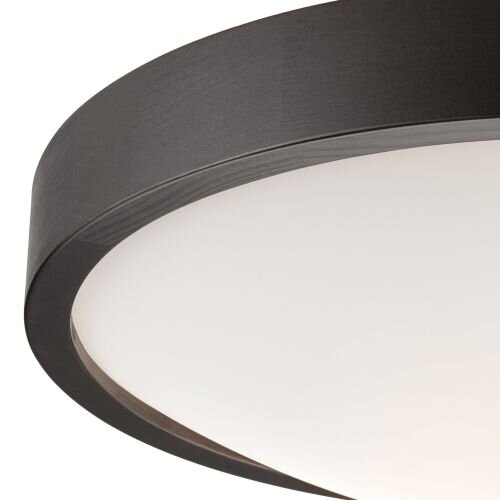 Plafonnier FERNLY Marron Moderne rond Salon