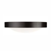 Plafonnier FERNLY Marron Moderne rond Salon