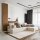 Plafonnier FERNLY Marron Moderne rond Salon