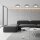 Plafonnier FERNLY Marron Moderne rond Salon