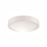 Plafonnier rond &Oslash; 27 cm bois verre...