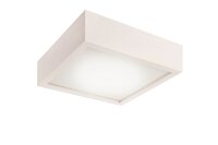 Plafonnier LED Blanc Bois Salon Carré