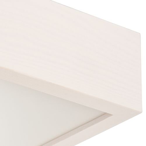 Plafonnier Blanc Bois Salon carré
