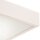 Plafonnier LED Blanc Bois Angulaire Salon