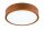 Plafonnier LED ARBARO Bois moderne rond