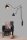 Applique noire or Moderne flexible Lampe de lecture