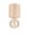Plafonnier Salon Marron Bois Rond Moderne