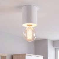 Plafonnier Salon Bois Blanc Lampe Moderne
