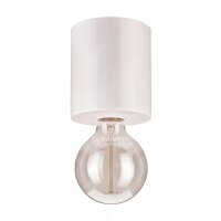 Plafonnier Salon Bois Blanc Lampe Moderne