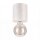Plafonnier Salon Bois Blanc Lampe Moderne