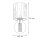 Plafonnier Salon Bois Blanc Lampe Moderne