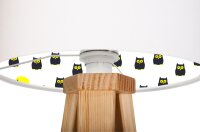 Lampe de table Abat-jour Lampe pour enfants Blanc...