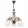 Lampe à suspendre brune Métal 5-flmg Rustique Table à manger