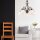Lampe à suspendre brune Métal 5-flmg Rustique Table à manger