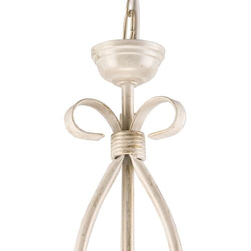 Lampe à suspendre Shabby Blanc Salle à manger Métal Lampe