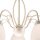 Lampe à suspendre Shabby Blanc Salle à manger Métal Lampe