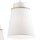 Suspension Blanc Bois Tissu Métal 4-flmg Lampe