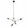 Lampe à suspendre Acier inoxydable Métal Salle à manger