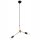 Suspension table à manger en métal doré salon