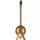 Suspension Lampe à suspendre en métal doré table à manger