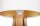 Lampe de table bois trépied 46cm blanc or rétro ROSIE
