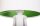 Lampe de table JERRY Blanc Vert Rétro Trépied 46cm Bois