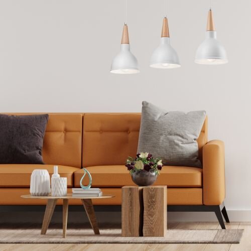 Suspension blanche 3-flmg Scandinave Salle à manger