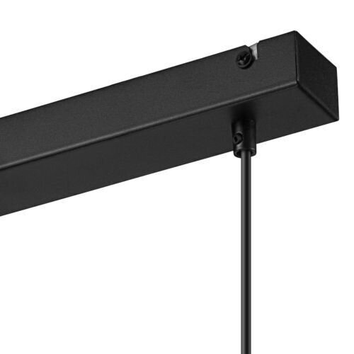 Lampe à suspendre Noir Bois Salle à manger Scandinave