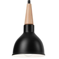 Lampe à suspendre Noir Bois Salle à manger...