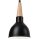 Lampe à suspendre Noir Bois Salle à manger Scandinave