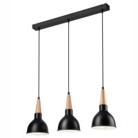Suspension Noir Scandinave Lampe de table à manger