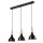 Suspension Noir Scandinave Lampe de table à manger