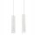 Blanc Lampe suspendue Aluminium Moderne Salle à manger