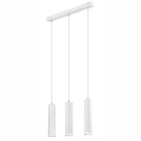 Lampe &agrave; suspendre Blanc Aluminium Moderne Lampe de...