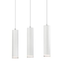 Lampe à suspendre Blanc Aluminium Moderne Lampe de...
