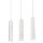 Lampe à suspendre Blanc Aluminium Moderne Lampe de table à manger