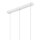 Lampe à suspendre Blanc Aluminium Moderne Lampe de table à manger