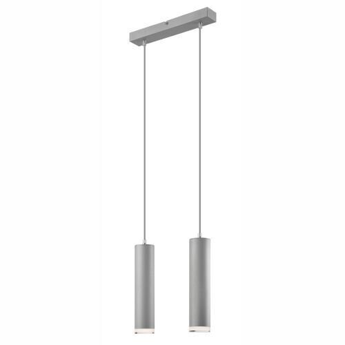 Lampe à suspendre Table de salle à manger Argent Aluminium Moderne