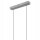 Lampe à suspendre Table de salle à manger Argent Aluminium Moderne