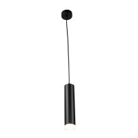 Lampe à suspendre noire aluminium ronde table...
