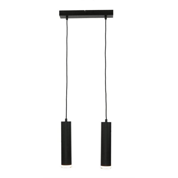 Lampe à suspendre FAITH Noir Aluminium Moderne Table à manger