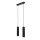 Lampe à suspendre FAITH Noir Aluminium Moderne Table à manger