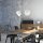 Lampe Salon Suspension blanche métal allongée