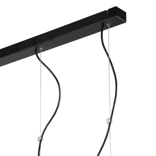 Suspension Salon Moderne Noir Blanc 3-flmg